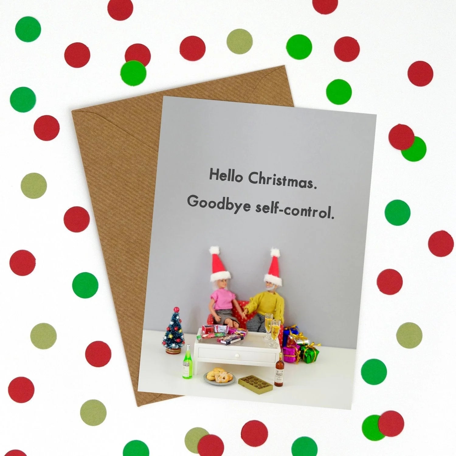 Card - Christmas - Self Control