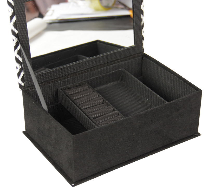 Jewellery Box - Black and White