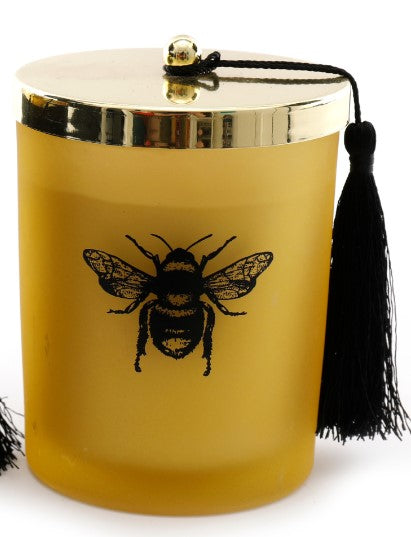Candle - Fancy Gold or Black Bee