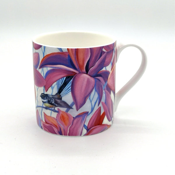 Fine Bone China Mug - Fantail