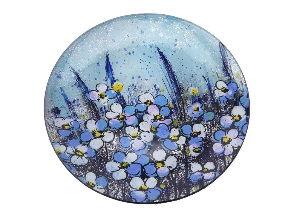 Plate - Forget Me Not - Large Circular