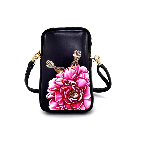 Bag - Cellphone - Fantail Peony