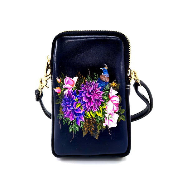 Bag - Cell Phone - Dahlia, Rose - Tui
