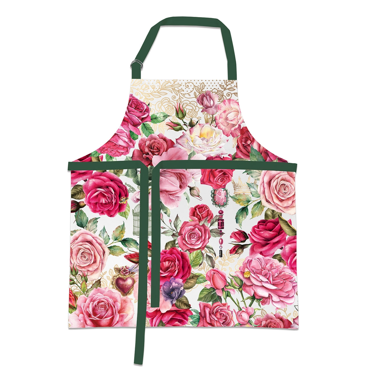 Apron - Royal Rose