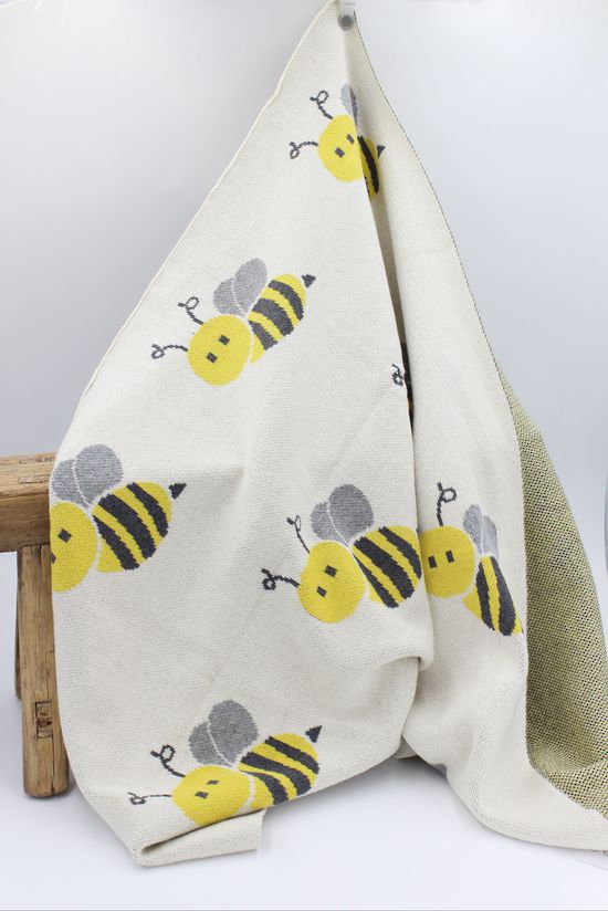 Baby Blanket - Honey Bee