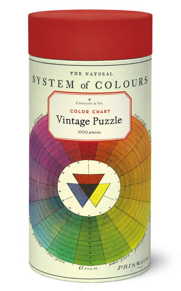 Vintage Puzzle - Colour Chart