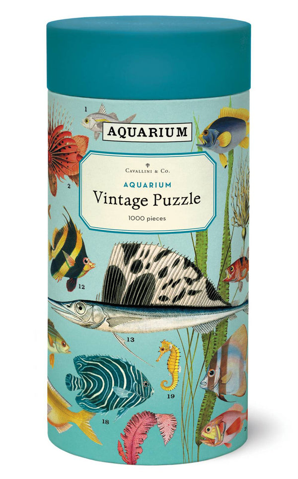 Vintage Puzzle - Aquarium