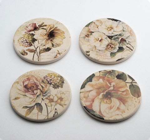 Coasters - Botanical  Set 4
