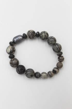 Bracelet - Marble Grey