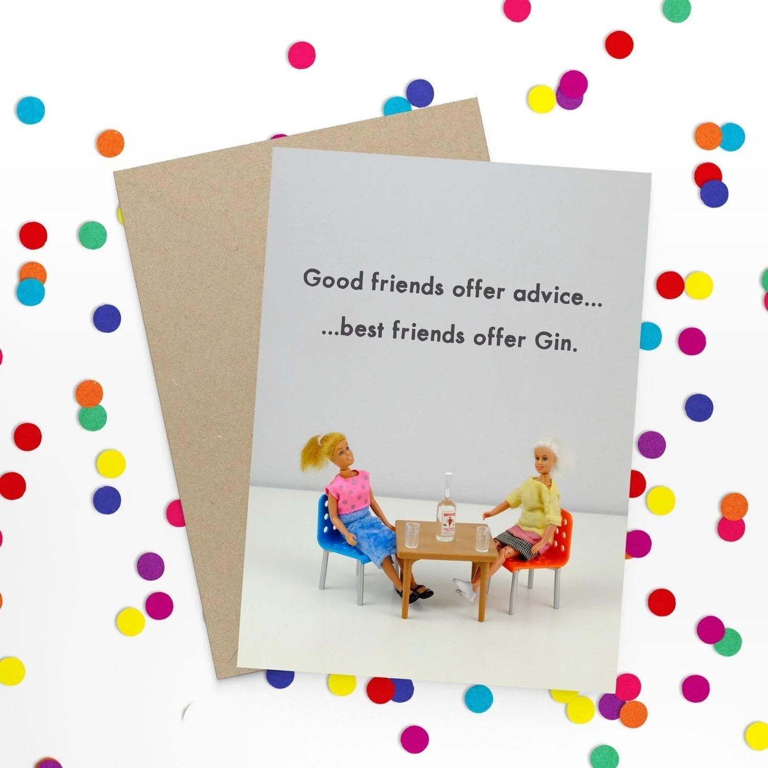Card - Friends Offer Gin
