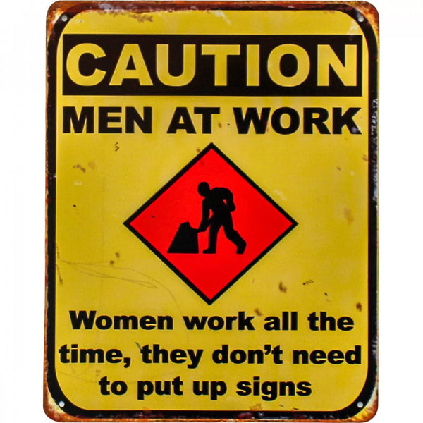 Sign  - Men at Work