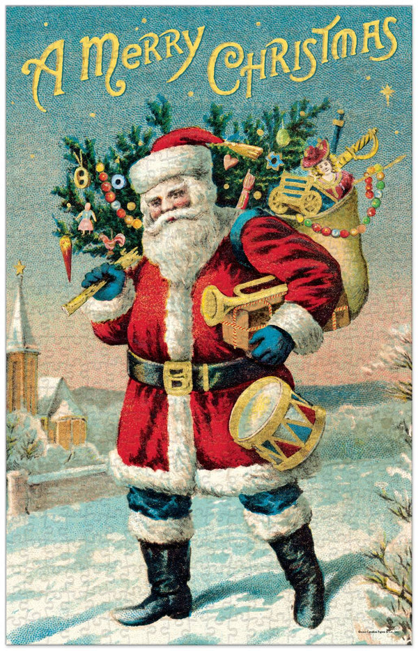 Christmas - Vintage Puzzle - Santa Claus 500 pce