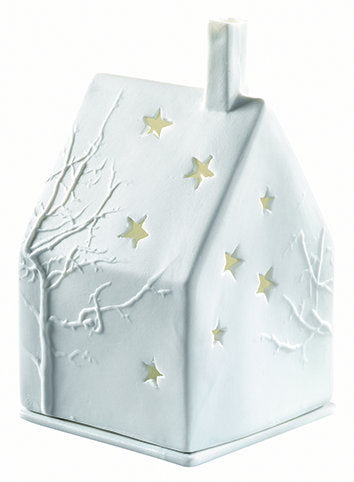 Tealight - Porcelain Rader - Branch Star House