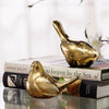 Bird Statue Gold Pair