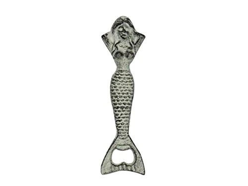 Bottle Opener - Nautical Mermaid Whitewash