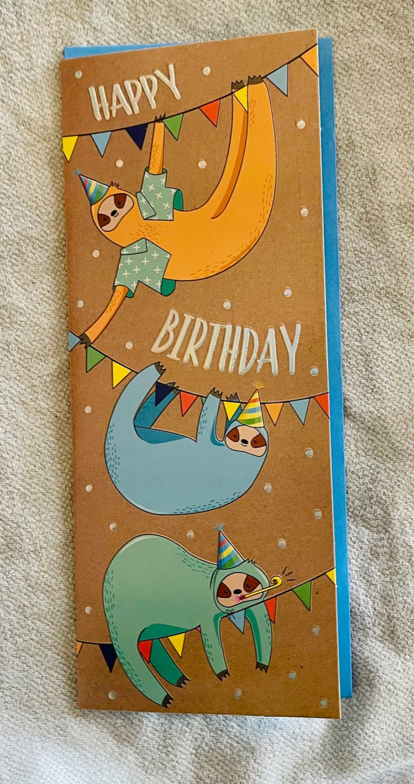 Card - Birthday Sloth