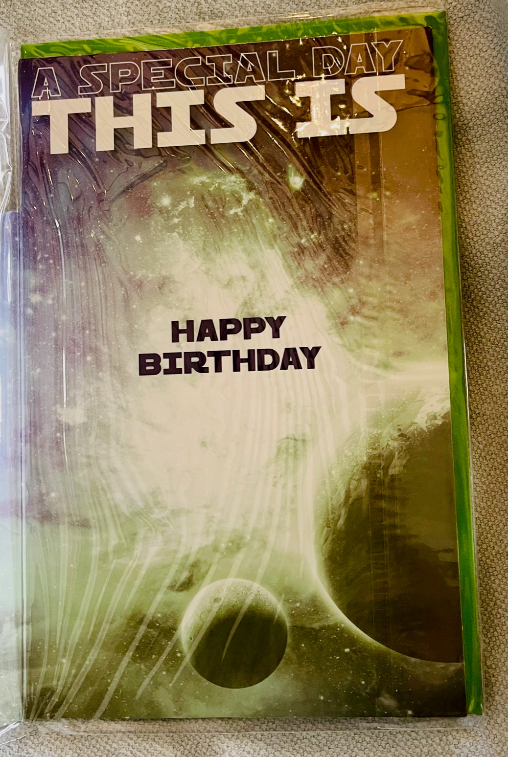 Card - Yoda - Birthday